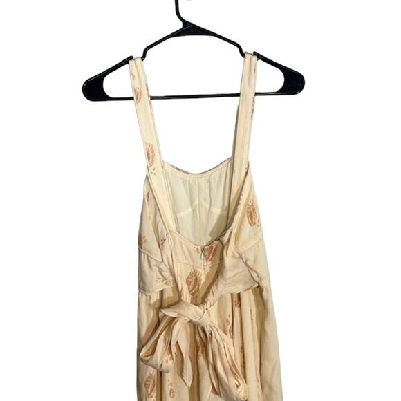 Sancia Cream Cerion Shell Sleeveless Seashell Detail Anja Jumpsuit Women Sz S - Picture 13 of 16